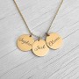 Name necklace gold